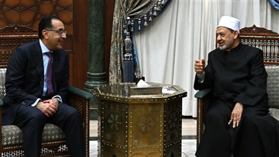 تفاصيل لقاء شيخ الأزهر ورئيس مجلس الوزراء لمتابعة مشروع مدينة البعوث (إنفوجراف)