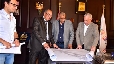 محافظ الأقصر يعتمد مخطط قرى الشيخ عامر والروافع الغربية والسلام