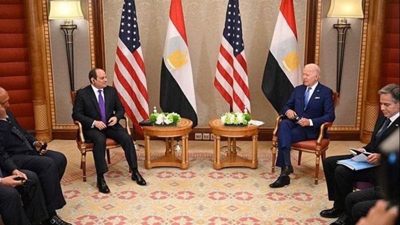 بايدن والسيسي، فيتو