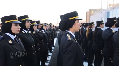 الشرطة النسائية تشارك فى تأمين احتفالات المواطنين بعيد الفطر (صور)