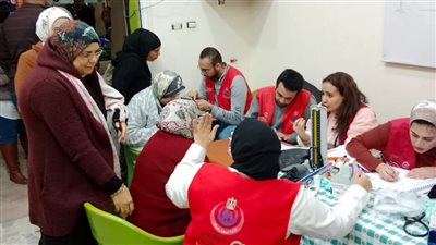 نقابة المهندسين بالإسكندرية تستضيف حملة 100 يوم صحة لدعم المرأة بنادي المهندسين بالإسكندرية