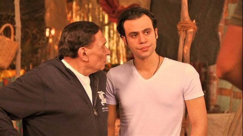 عادل إمام ونجله محمد،