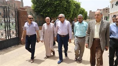 محافظ الجيزة يتفقد جاهزية الساحات الكبرى لصلاة عيد الفطر غدا