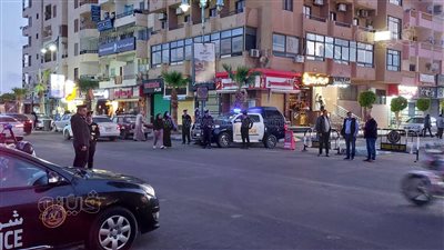 انتشار أمني مكثف بمحيط ساحات صلاة العيد بمطروح (صور)