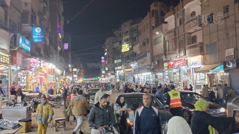 زحام شديد بالمنوفية