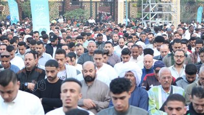 شلالات بلالين في الغربية، الأهالي يحتفلون بعيد الفطر المبارك بعد أداء الصلاة (بث مباشر)