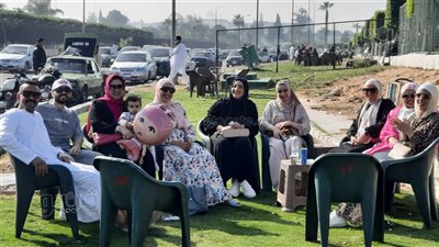 توافد أهالي الإسماعيلية على المتنزهات ومنطقة نمرة 6 للاحتفال بعيد الفطر (فيديو وصور) 