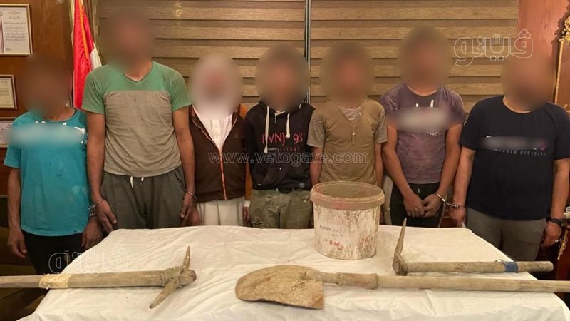 ضبط 7 أشخاص بالقاهرة