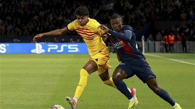 دوري أبطال أوروبا، التعادل السلبي مستمر بين برشلونة وباريس بعد 30 دقيقة 