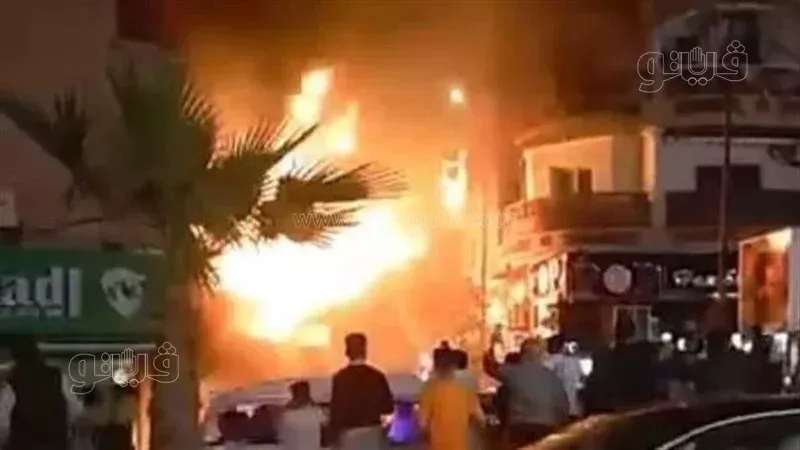 حريق هائل بالبيطاش،