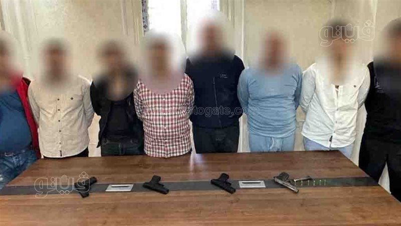  ضبط تشكيل عصابى