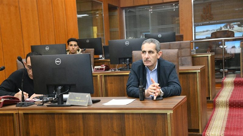 محافظ الغربية يتابع