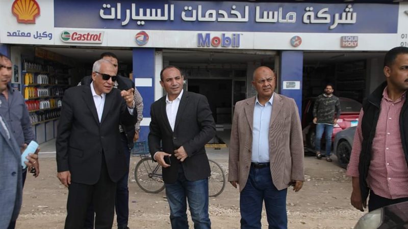 محافظ الجيزة في جولة