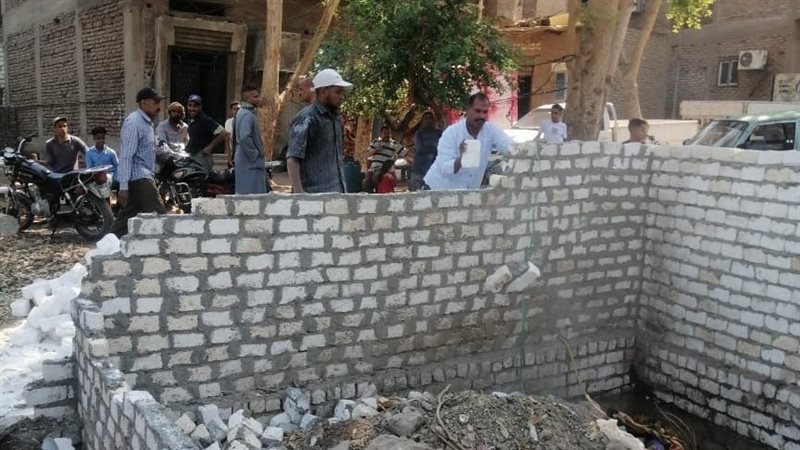 إزالة أول حالة مخالفة