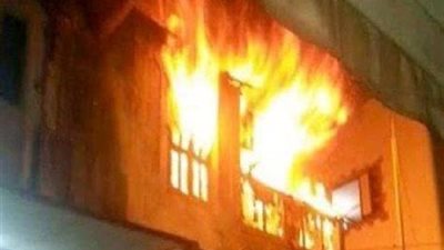  السيطرة على حريق بـ 3 محال تجارية بجوار محطة مترو حلوان 