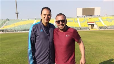 أحمد السقا يظهر في مران فريق طلائع الجيش (صور)