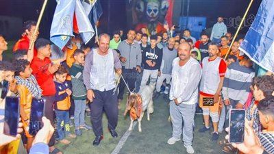 المزاريطة في ثوبها الجديد، مباراة كرة قدم بالجلاليب في طنطا والجائزة عجل ومعزة (فيديو)