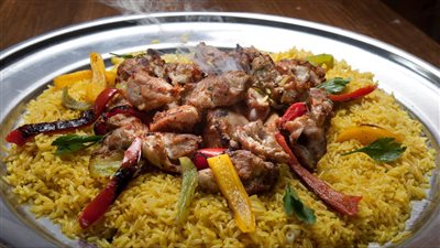 طريقة عمل الكبسة باللحمة لغداء مميز ثالث أيام العيد