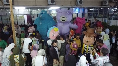 بالهدايا وعرائس الدباديب، نوادي أسيوط تواصل استقبال المواطنين للاحتفال بعيد الفطر (صور)