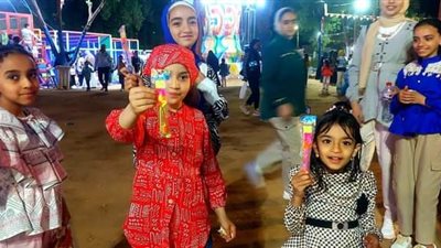 شوارع الواحة أبرز أماكن فسحة العيد لأهالي الوادي الجديد (فيديو)