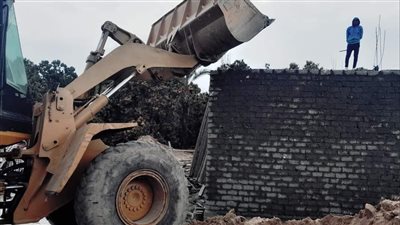 حملات لمواجهة البناء على الأراضي الزراعية بالإسماعيلية خلال عيد الفطر (صور) 