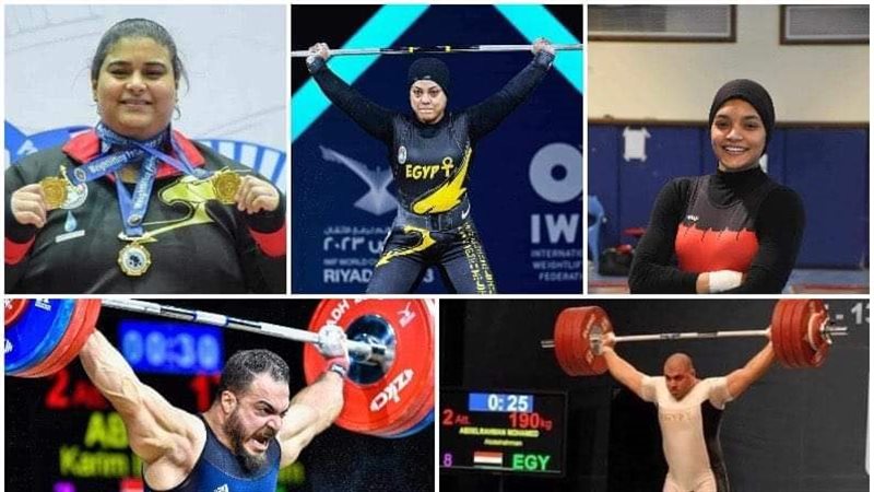 أبطال رفع الأثقال