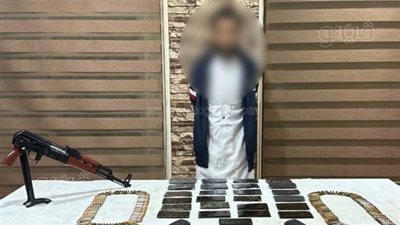 سقوط 4 عناصر إجرامية بحوزتهم حشيش بقيمة 3.6 مليون جنيه 