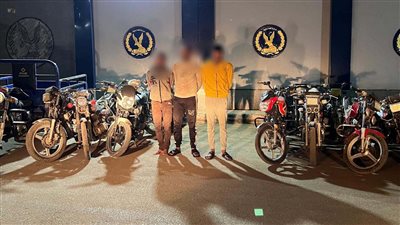 سقوط 7 لصوص لارتكاب جرائم سرقات متنوعة في الجيزة وبني سويف 