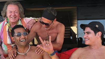 محمد رمضان برفقة أحمد أبو هشيمة في أحدث ظهور من الجونة 