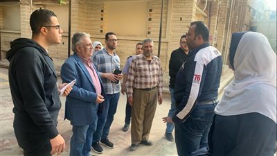 في ثالث أيام عيد الفطر، وكيل صحة الدقهلية يتفقد مستشفى ميت غمر (صور) 