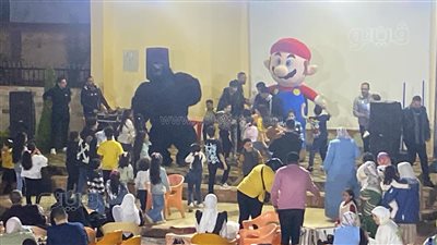 أكبر احتفالية للأطفال على مجرى قناة السويس في ثالث أيام عيد الفطر (صور)