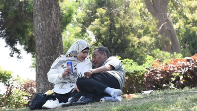 كابلز وعائلات، حديقة الأزهر فسحة المصريين في ثالث أيام عيد الفطر (صور)
