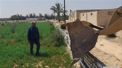 مركز فايد بالإسماعيلية يواصل حملاته للتصدي للتعديات على أراضي الدولة (صور) 