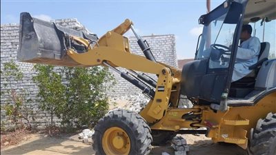 وقف بناء 3 منازل مخالفة في القنطرة غرب الإسماعيلية (صور) 