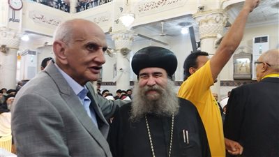 الانبا يؤانس يشارك في حفل تجليس الانبا بضابا اسقفا علي ايبارشية نجع حمادي (فيديو)