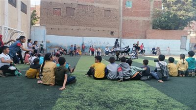 استمرار مبادرة العيد أحلي في مراكز شباب القليوبية لليوم الرابع