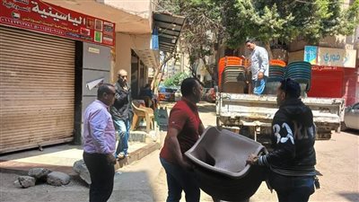 استجابة لشكوى المواطنين، حملة مكبرة بالعمرانية استهدفت 194 حالة إشغال (صور)