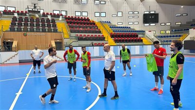 منتخب الصالات ينهى إستعداداته لمواجهة ناميبيا فى أمم أفريقيا لكرة الصالات (صور)