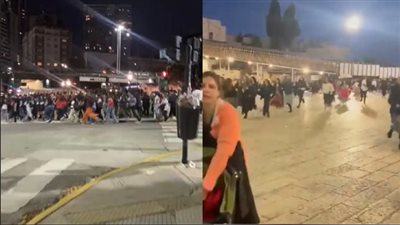 لحظة هروب المستوطنين بعد وصول الصواريخ الإيرانية لفلسطين المحتلة (فيديو)