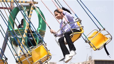  20 صورة ترصد فرحة الأطفال بإجازة عيد الفطر 