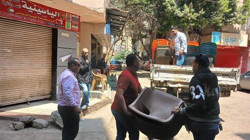 حملة إشغالات بالجيزة،فيتو