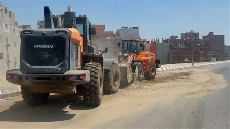 حملة نظافة بشوارع