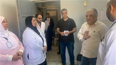 وكيل الصحة بالدقهلية في جولة بمستشفى جمصة (صور ) 