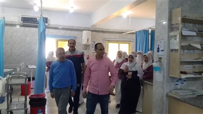 وكيل وزارة الصحة في البحيرة يتفقد العمل بمستشفى حوش عيسى المركزى