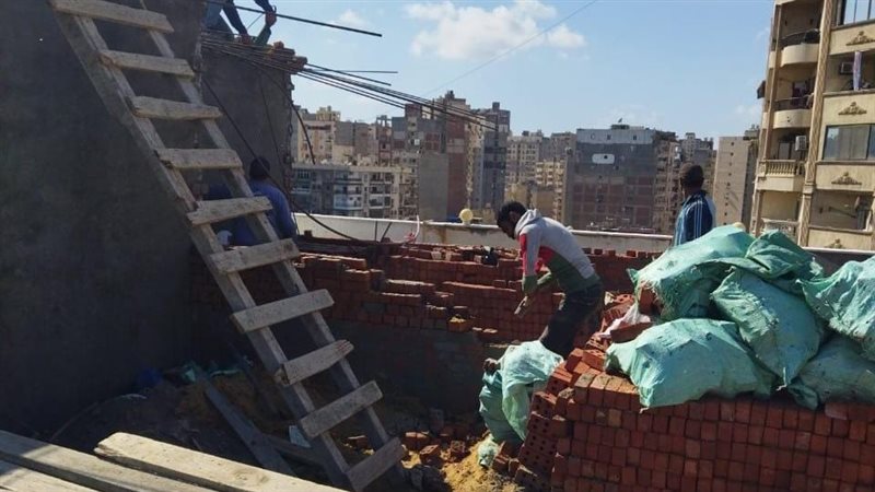  رفع 19 ألف طن مخلفات