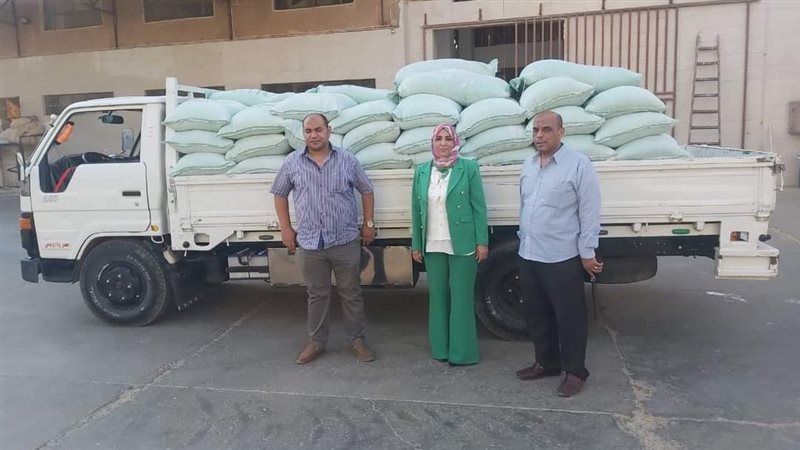 ضبط 31 طن دقيق خلال