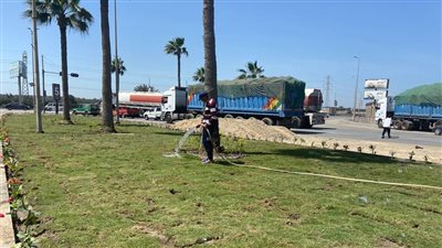 استكمال أعمال التطوير بالمنطقة الحرة للاستثمار ومدخل الميناء بدمياط الجديدة