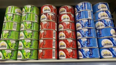 اليوم، بدء تطبيق الانخفاض في أسعار التونة صن شاين بالأسواق