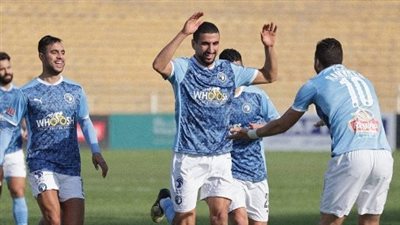 الدوري المصري، بيراميدز يتقدم على المقاولون في الشوط الأول 