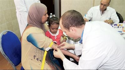 قافلة طبية مجانية لمدة ثلاثة أيام بقرية الكوم الأحمر في أوسيم